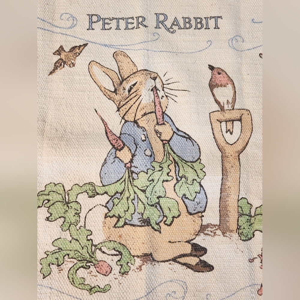 Vintage Peter Rabbit Throw Rug - Picture 4 of 6